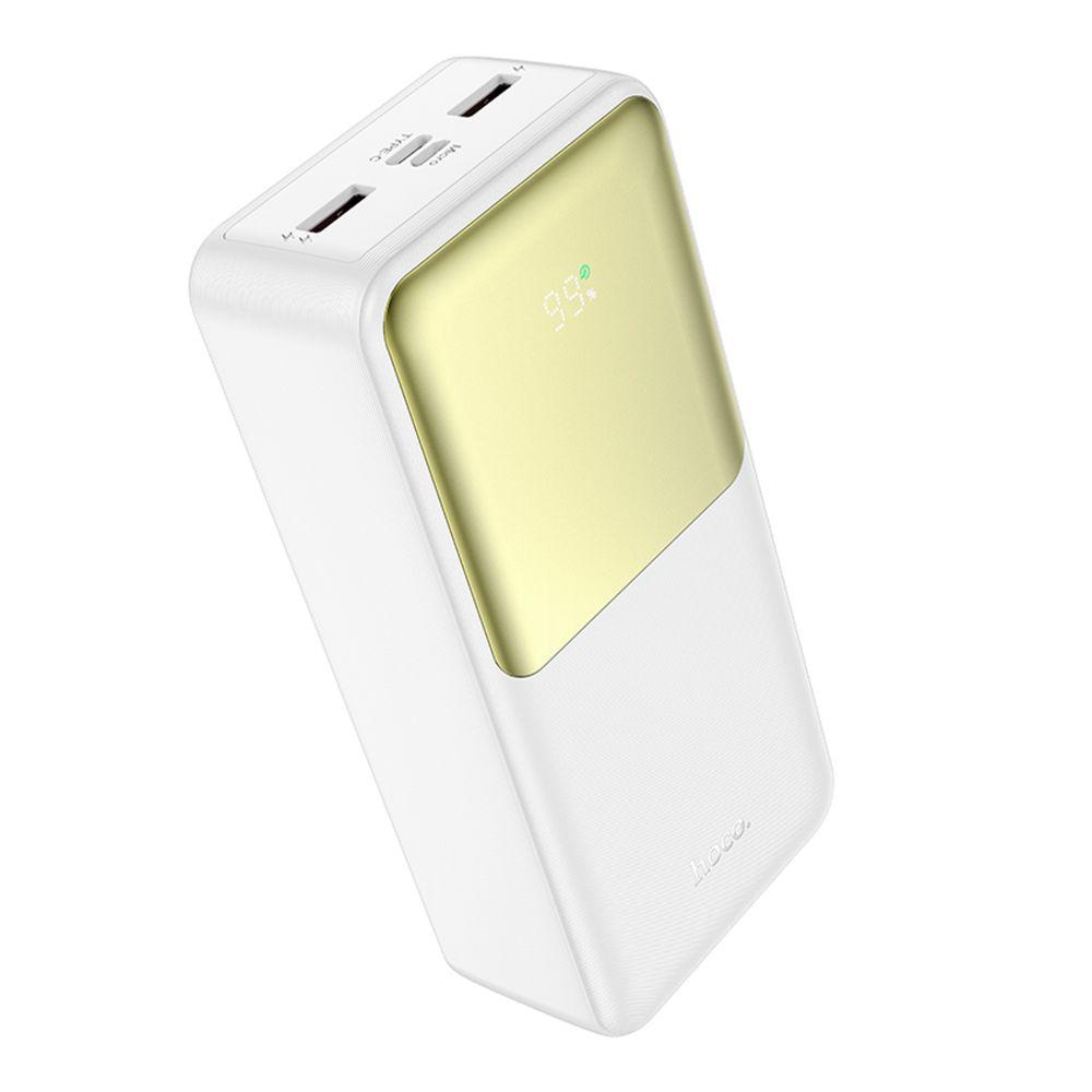Універсальна Мобільна Батарея Power Bank Hoco J136B Sirui 22.5W+PD20W 30000 mAh Колір Бiлий