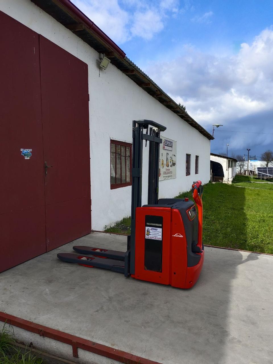 Штабелер електричний навантажувач 1183 Linde L14 1,4 т 2,83м