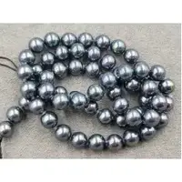 Майорка (перламутр) 6 мм чорна (+-70шт)