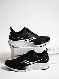 Чоловічі кросівки Saucony Lancer 3 S28226-3 Black White чорні з білим Оригінал
