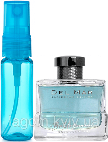 Пробник парфумів 15 мл аналог Hugo Boss Del Mar Caribbean Edition Baldessarini духи, парфумована вода Reni Travel 277, фото 1