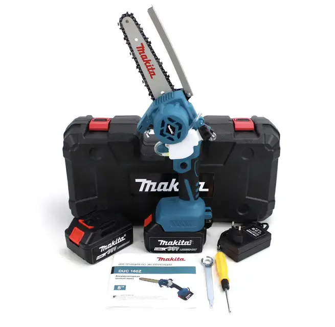 Акумуляторна пила Makita DUC160Z 36V, 5Аh, (15см) АКБ веткоріз, міні-пилка ланцюгова Макіта