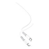 Кабель USB XO NB-Q226B 60W Silicone two-color Type-C to Type-C Колір Чорний, фото 5