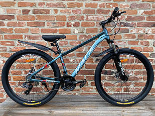 Велосипед Royal 27.5" MAGIK сіро-червоний 2025