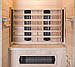 Інфрачервона сауна для двох осіб HECHT ACTIVE 1700 Вт з 5 керамічними обігрівачами та MP3 alor, фото 5