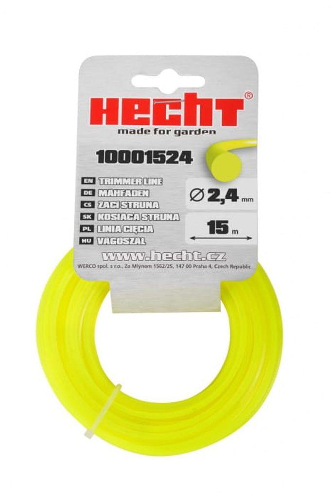 Жилка для бензокоси 2.4 x 15 м HECHT 10001524, Жилка для тримера, Струна для мотокоси alor, фото 1