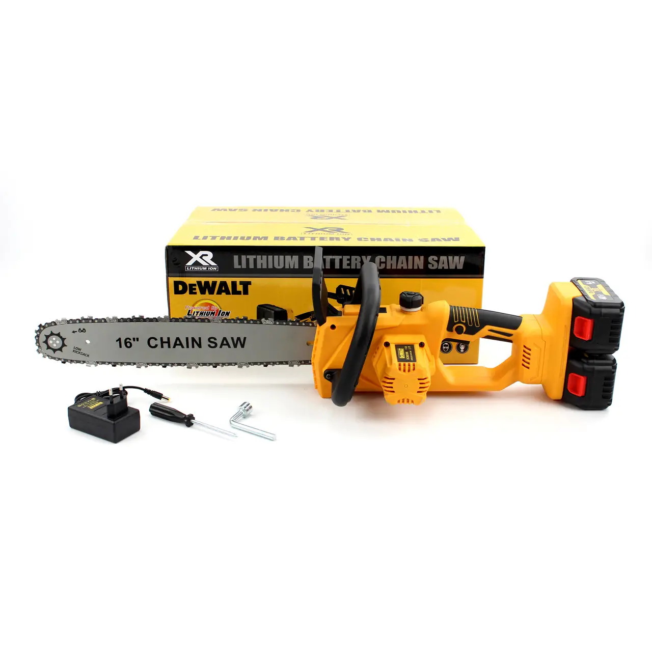 АКБ пила DeWalt DCM570N (40V, 6Ah, шина 40 см)