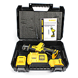 АКБ сабельна пила DeWalt DCS312NT (24V, 4AH), фото 11