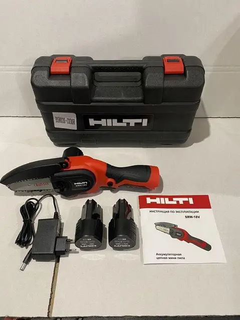 Акумуляторна міні-пила Hilti SRW-18V (18V, 3AH)