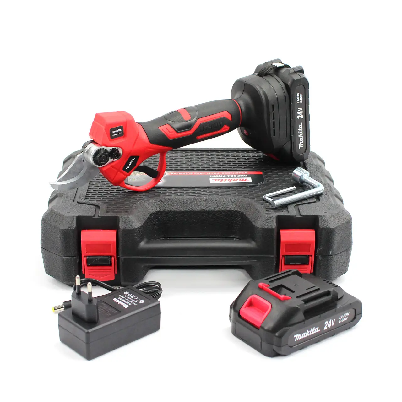 Акумуляторний секатор Makita DUP364 Profi (24V, 5Ah)