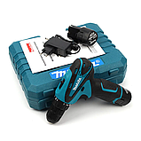 Акумуляторний дриль-шуруповерт Makita DF330DWE (12V, 2Ah) з набором біт, свердел, головок, гнучким валом, фото 9