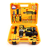 Ударний шуруповерт DeWALT DCD680 (12V, 2Ah) з набором інструментів, фото 3