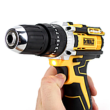Ударний шуруповерт DeWALT DCD680 (12V, 2Ah) з набором інструментів, фото 7