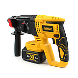 Акумуляторний перфоратор DeWalt DCH133NT (36V, 6Ah), фото 5