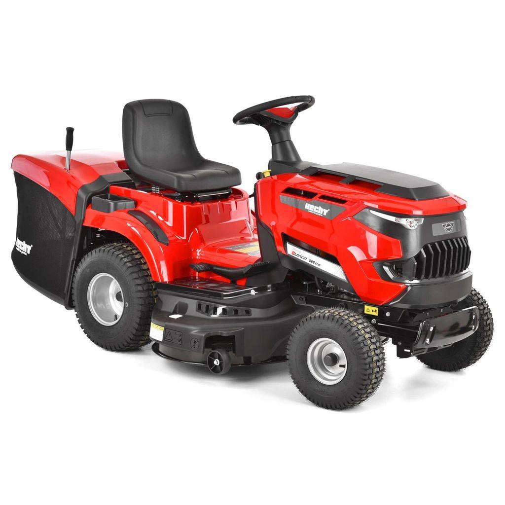 Бензиновий садовий трактор HECHT 5102 TWIN з двигуном Loncin 586 см3 (12.5кВт), гідростатичною КПП alor, фото 1