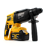 Акумуляторний перфоратор DeWalt DCH133NT (36V, 6Ah), фото 8