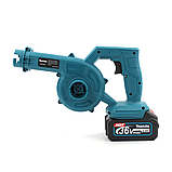 АКБ Повітродувка 2в1 Makita DUB185Z (36V, 6Ah) – повітродувка + пилосос, фото 3
