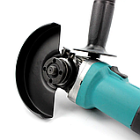 Кутова шліфувальна машина Makita 9558 NH (840 Вт, Ø125 мм) з регулятором обертів, фото 7