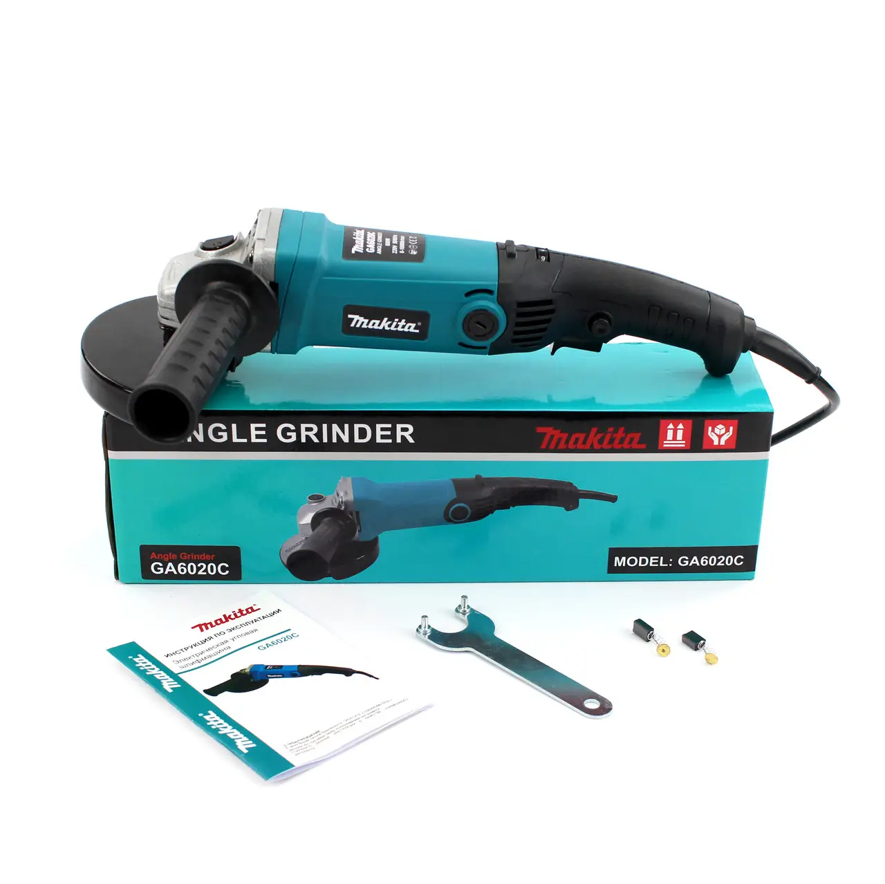 Болгарка Makita GA 6020С (Ø125мм) з регулятором оборотів