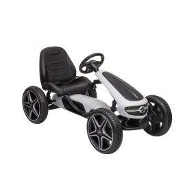Педальний карт MERCEDES BENZ PEDAL GO KART BLACK, Дитячий карт з гальмом alor, фото 1