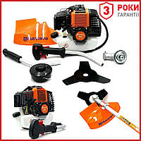 Бензокоса Husqvarna 526R (52см3) Мощная бензиновая коса Хускварна для сада, Мотокоса Комплект ЭКО ij
