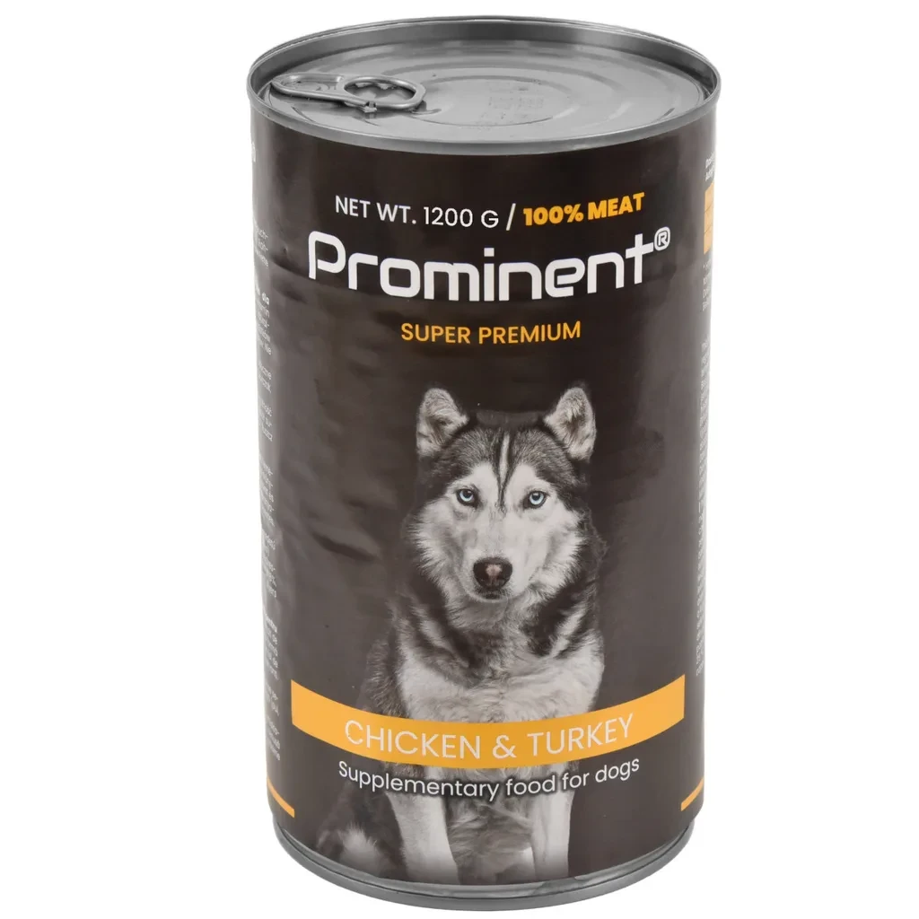 Корм для собак Prominent DOGCHICKEN1275G КУРИЦЯ ТА ІНДЕЙКА 1200 г alor, фото 1