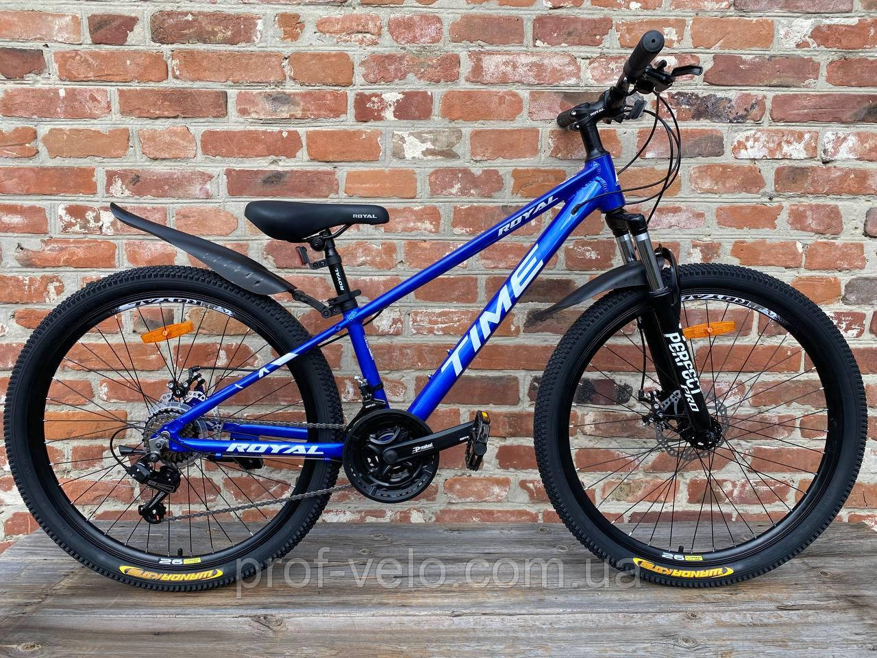 Велосипед Royal 26" TIME синій 2025