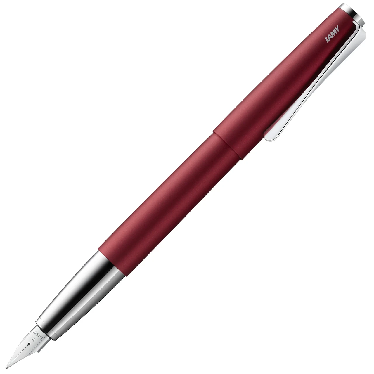 Ручка чорнильна Lamy Studio royalred матова червона F T10 сині чорнила (4038607)