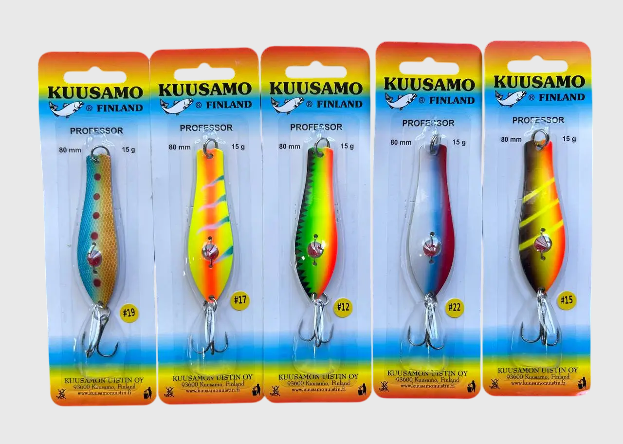 Блешня коливалка Columbia ( Kuusamo ) Professor 80mm 15g Набір 5шт