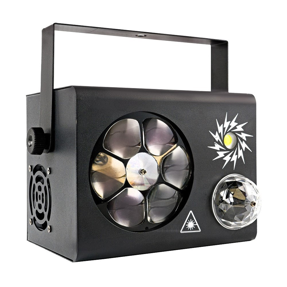 Світловий LED ефект FREE COLOR MINI FX 4 LIGHT, фото 1