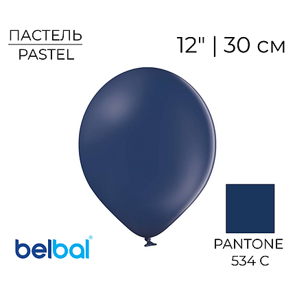 BELBAL-ББ 12" 412 Пастель Морський Блакитний | Pastel Navy Blue, фото 1