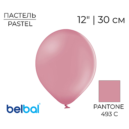 BELBAL-ББ 12" 487 Пастель Дика Троянда | Pastel Wild Rose, фото 1