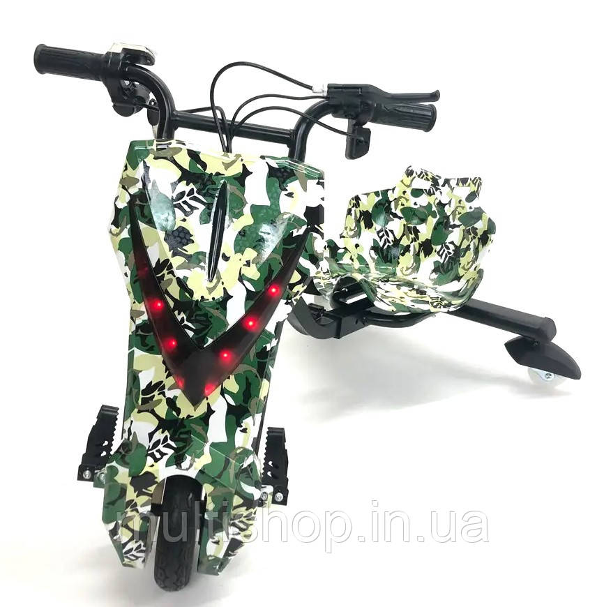 Дріфт-карт Windtech Crazy Bug 500W Зелений Камуфляж