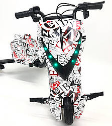 Дріфт-карт Windtech Crazy Bug 500W Білий Графіті