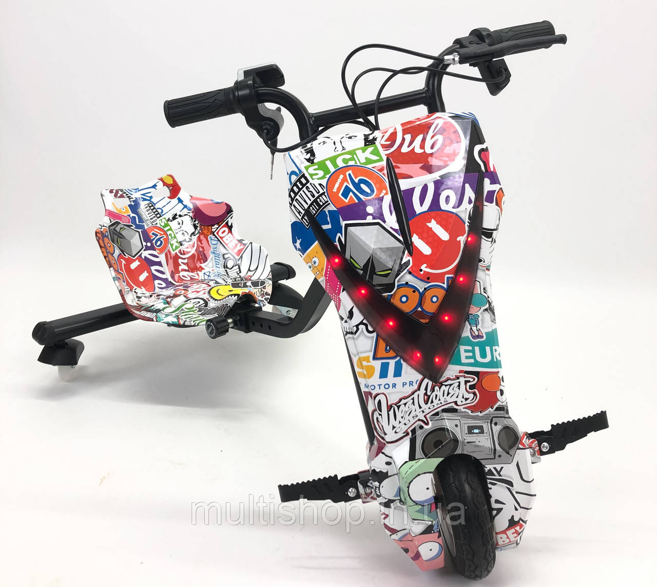 Дріфт-карт Windtech Crazy Bug 500W Графіти NEW