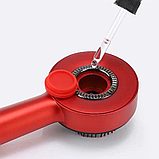 Гребінець масажний електричний для росту волосся 72 зубці, інфрачервоний масажер для шкіри голови Червоний, MNS-54-Red, фото 8