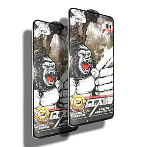 Захисне скло 2 шт CDK для Oppo A76 Full Glue 3D MO King Kong (019628) (black)