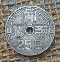 25 сантимiв 1946 року. Бельгiя