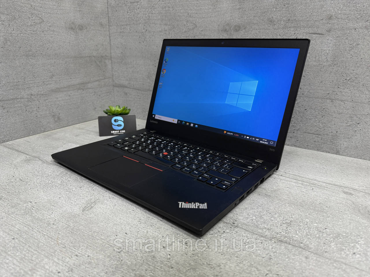 8gb ddr4 FullHD ips 14" 240gb Мультимедійний ноутбук Lenovo Леново T470