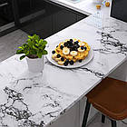 Комплект 2 рулона Самоклеюча плівка 5м х 60см, під мармур / Кухонна плівка для поверхонь, фото 7