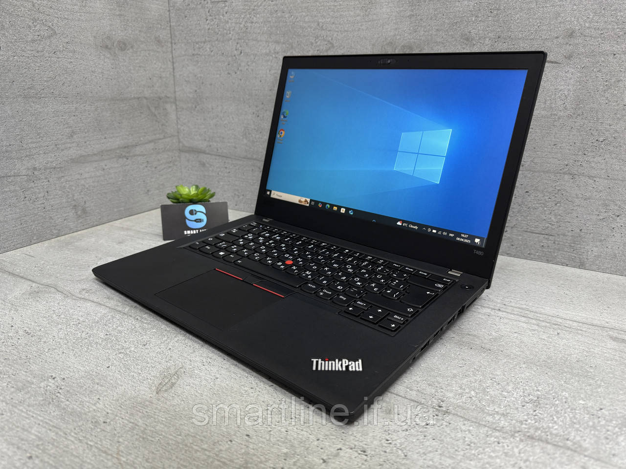 Стильний ноутбук Lenovo Леново T480 256gb ssd 8gb ddr4 14" FullHD ips