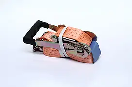 Стяжка вантажу, 3t. 50mm.x5m.(0.5+4.5) прогум. ручка