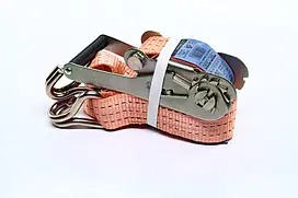 Стяжка вантажу, 3t. 50mm.x5m.(0.5+4.5) пластик. ручка