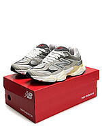 New Balance 9060 Grey White / Женские кросовки / Нью Беланс / 9060