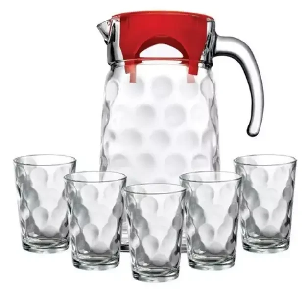 Набір для напоїв глечик 1,65 мл + 6 склянок 200 мл 'Space' Pasabahce 98678, фото 1