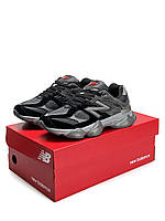 Женские кроссовки New Balance 9060 Dark Grey Black Нью Беланс 9060