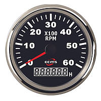 Тахометр лічильник мотогодин для човнового мотора ECMS CMH3-BS-3K 85 мм