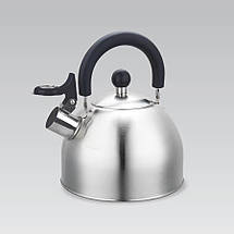 Чайник із свистком Maestro МR-1300 1.8 л сріблястий ID 5063843, фото 3