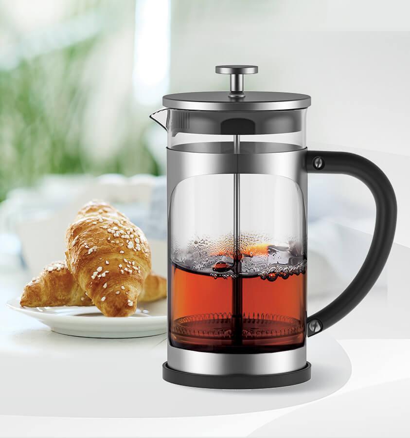 Френч-прес Maestro MR-1860-800 800 мл сріблястий ID 5063822