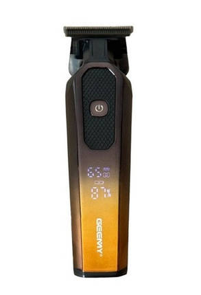 Машинка акумуляторна для стрижки волосся Geemy GM 8058Q оранжева ID 5063714, фото 1
